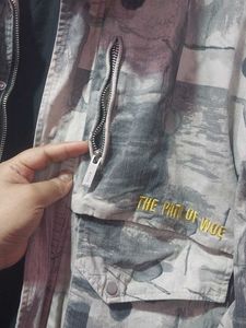 Muddy Army Jacket For Summer And Winter