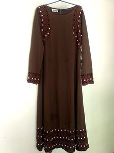Women's Girl's Chocolate Brown 🤎🟤🤎 Dress