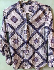 Multicolor Floral 100% Cotton Shirt