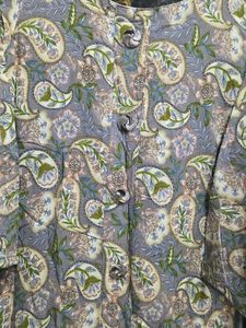 Grey Rayon Kurta