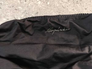 Black Ruched Tube Top