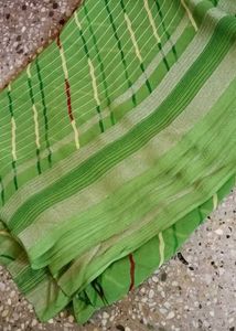 Elegant Green Saree