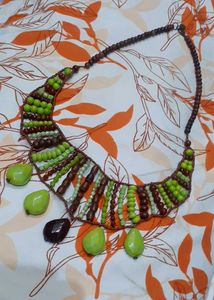 Boho Beaded Necklace