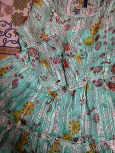 Cute Floral Girls Dress