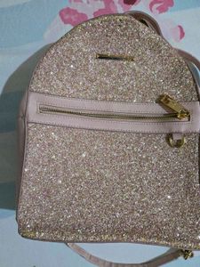 ALDO Powder PINK SHIMMERY SMALL backpack