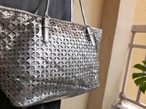 Michael Kors Silver Tote