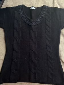Woolen Black Top