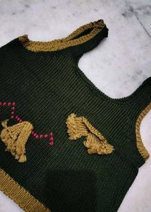 Cardigan Woolen Top