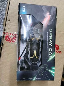 Batman Man Night Rider Car With Smoke
