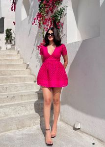 Pink Barbie Mini Dress