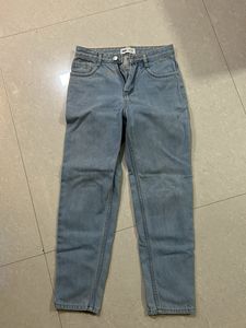 Zara Light Wash Mom Jeans