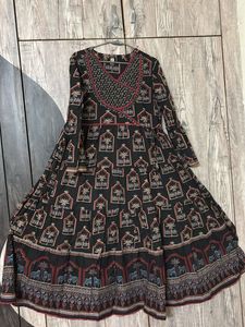 Elegant Printed Kurta Dress set