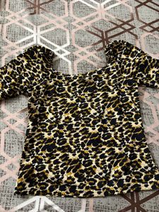 Animal Print Top