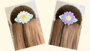 Fancy Crochet Hair Rubber Band