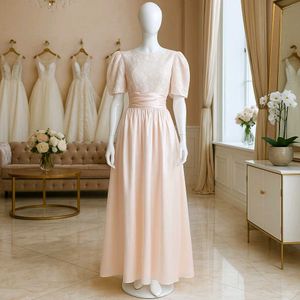 Elegant Pink Maxi Gown