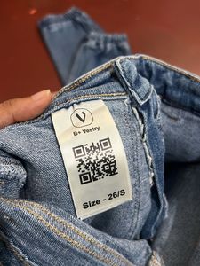 Light Wash Denim Joggers