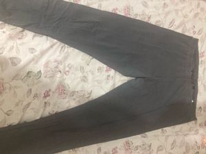 Different Coloured Leggings And One White Palazzo