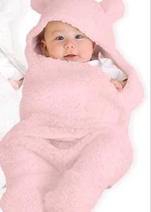Adorable Baby Bear Hooded Blanket