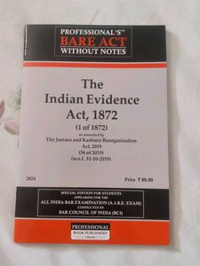 Indian Evidence Act, 1872