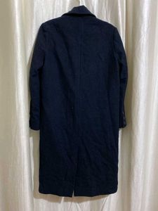 A+G Black Wool Blend Coat
