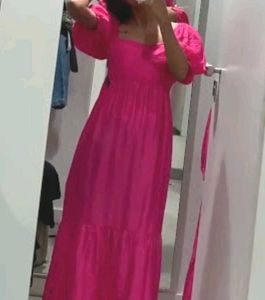 Hot Pink Dress