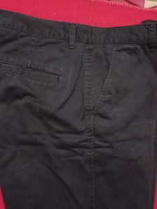 Black Pants Cotton Chinos gently used