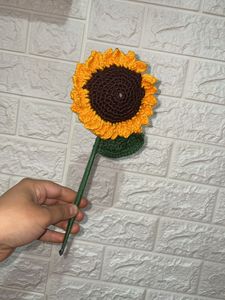 Crochet Sunflower Decoration