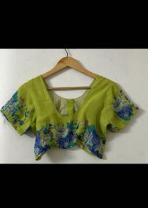 Embroidered  Printed Saree