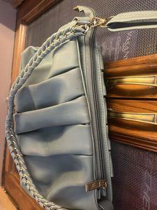 Ruched Shoulder Bag