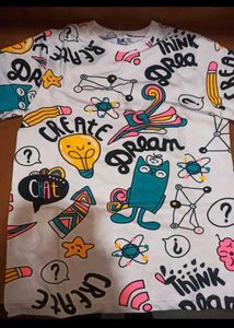 Doodle Print Tee