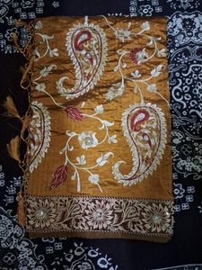 Elegant Embroidered Saree