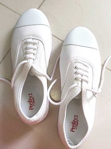🆕 White School Shoes