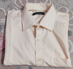 Casual Solid Satin Shirt for Men Full Sleeves