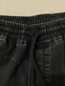 Black Cargo Jogger Pants