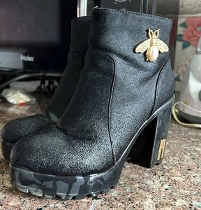 Black Heel Boots