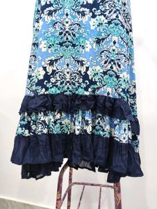 Mini Flared Ruffle Dress