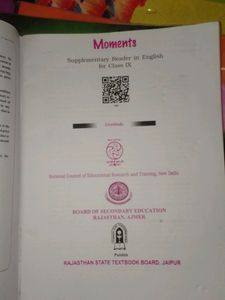 Class 9th English Textbook Moments