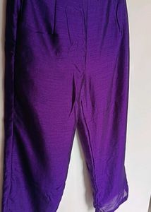 Purple Kurta Set