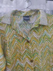 Cord Set ankle Length Pant &amp; Shirt