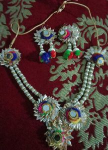 Gota Patti Multi Necklace