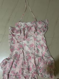 Floral Ruffle Dress
