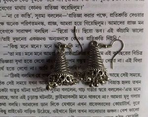 Oxidised 4 sets of earrings