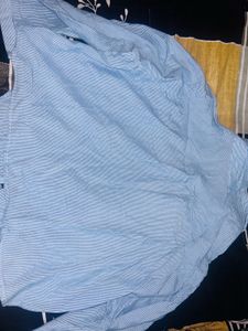 Striped Button-Down Shirt