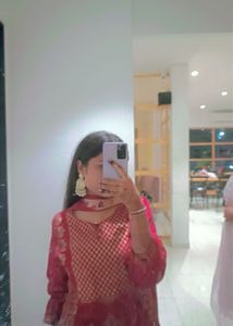 Elegant Red Kurta
