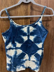 Tie-Dye Sleeveless Tank Top