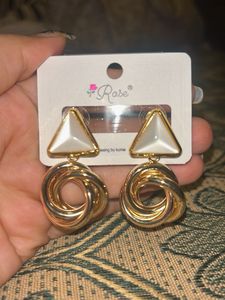 Triangle Drop Earrings