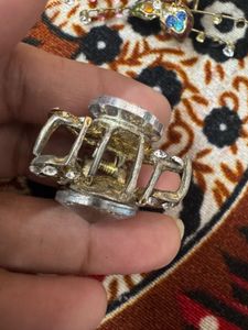 4 Sparkly Crystal Hair Clips