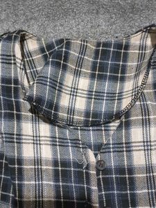 Plaid Shirt Dress