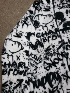 H&amp;M Snoopy Print Fleece Jacket