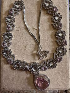 Pink and silver toned AD set.